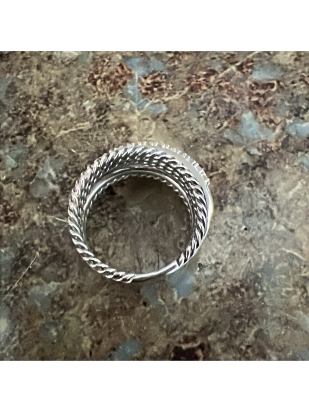 David Yurman twisted rack. Like new just ready to buy something else - Picture 2 of 3